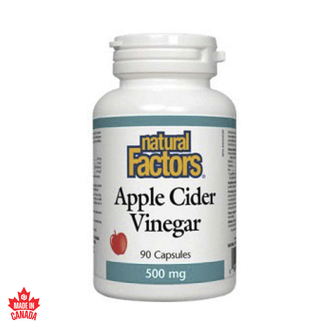 Natural Factors Apple Cider Vinegar 500mg 90 Caps