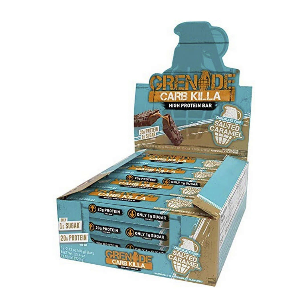 Grenade CARB KILLA Bars BOX - Chocolate Chip Salted Caramel
