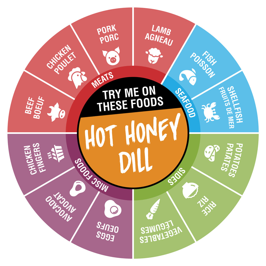 Shake'n Spice Hot Honey Dill Seasoning - 140g