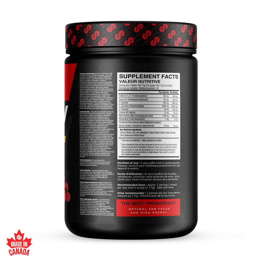 Limitless BLOW Pre-Workout 385g - 50 Servings