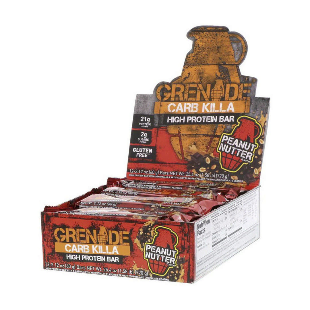 Grenade CARB KILLA Bars BOX - Peanut Butter