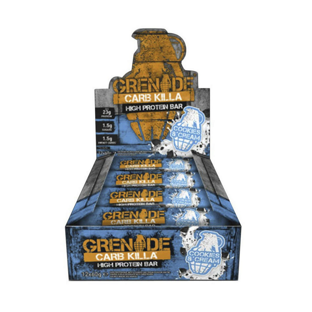 Grenade CARB KILLA Bars BOX - Cookies & Cream