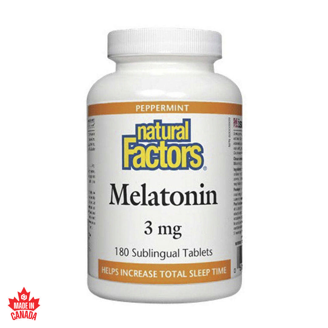 Natural Factors Melatonin 3mg 90 Tabs